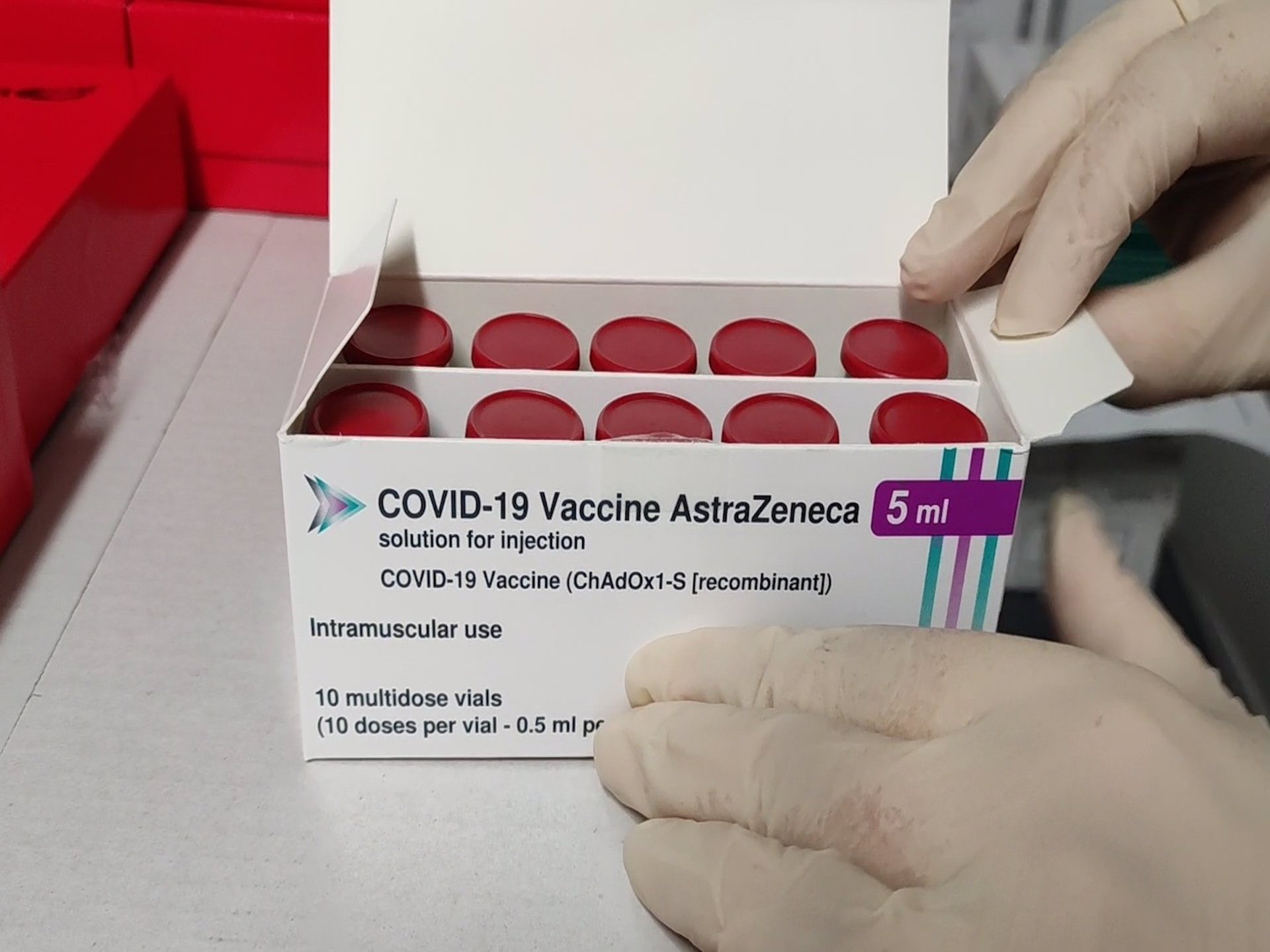 Vacuna de AstraZeneca contra la covid. Foto: GVA - 