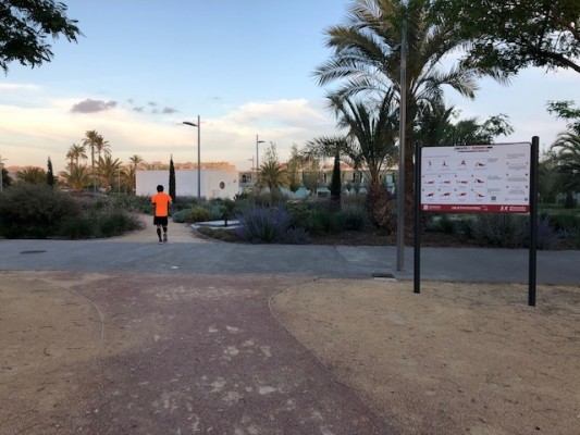 San Vicente estudiará la creación de un circuito de 'running' con diferentes superficies