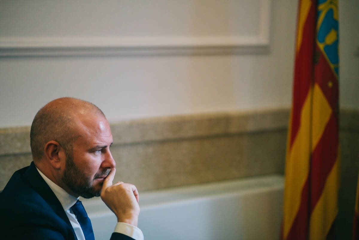  El presidente de la Diputación de Valencia, Toni Gaspar. Foto: KIKE TABERNER  - 