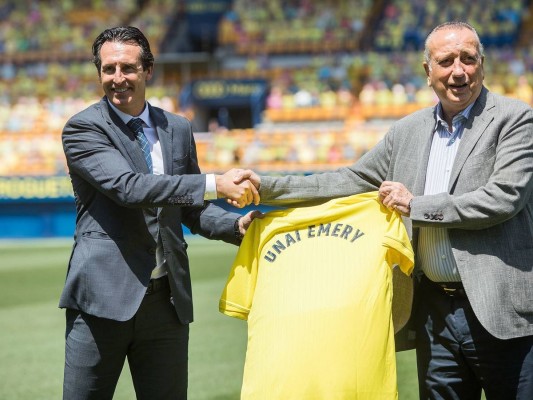 Roig y Emery coronan rey europeo al Villarreal
