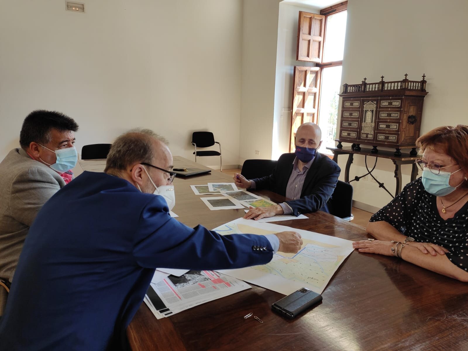 La CHX y Delegación de Gobierno presentarán un estudio para evitar las inundaciones en Alzira