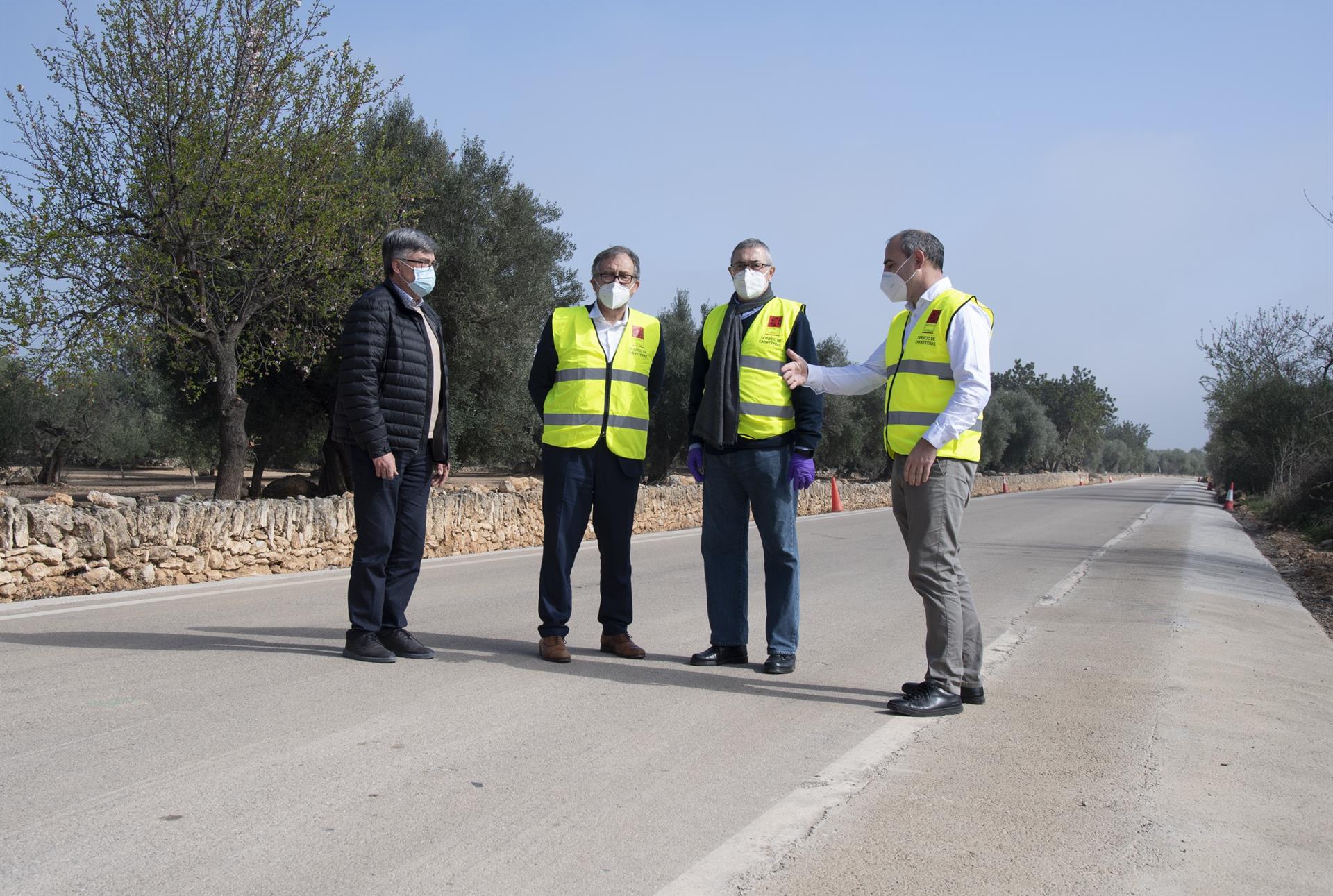 La Diputación incrementa casi un millón de euros inversión en conservación de carreteras