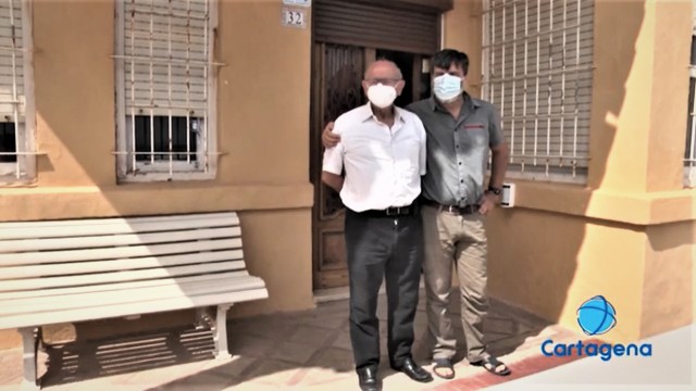 Vecinos, asociaciones y amigos de José Antonio Luque se movilizan ante el derribo de su casa en Cabo de Palos