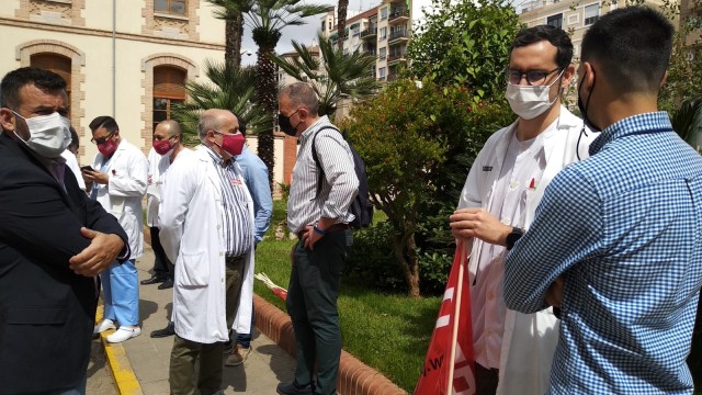 El PP de Diputación reivindica contratos frente a los despidos en el Hospital Provincial 