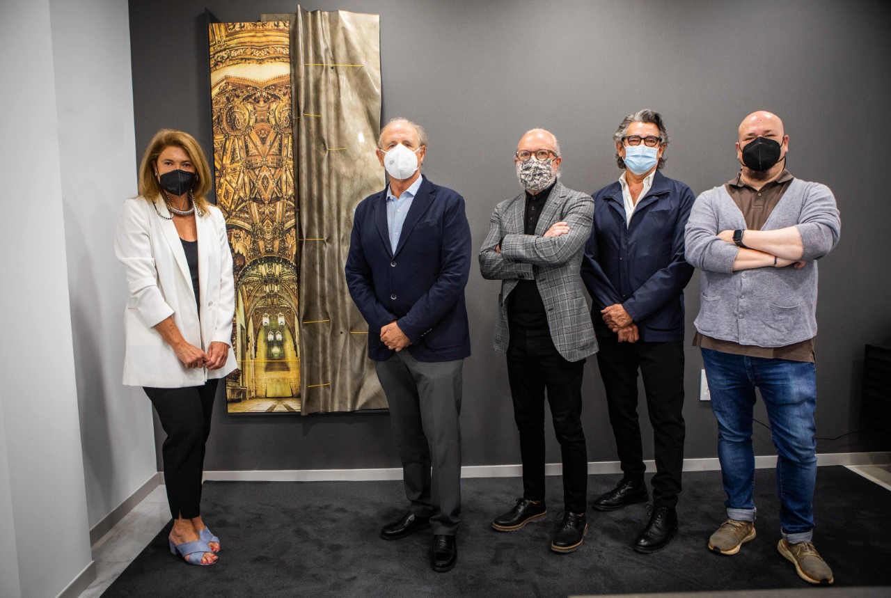 Antonio Girbés y Sebastián Nicolau  crean un cuadro 