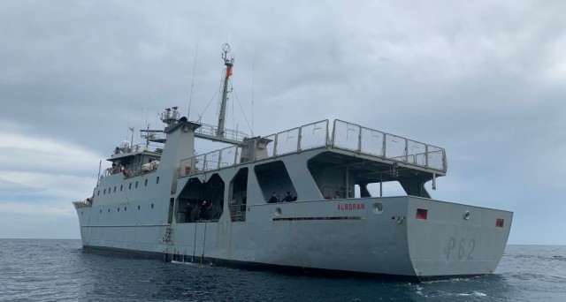 El patrullero Alborán se une a las labores de control de la pesca de atún rojo en el Mediterráneo occidental