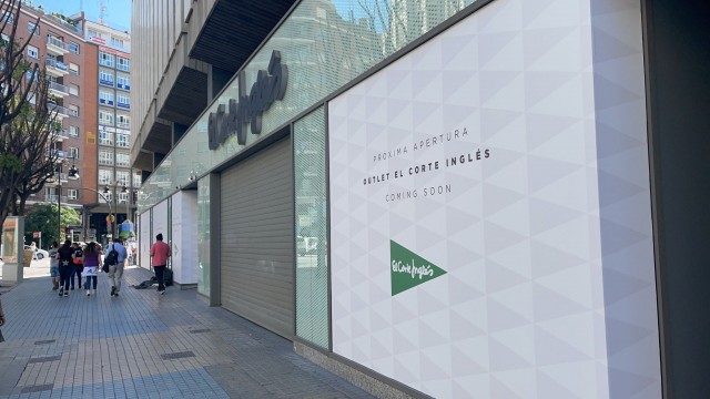 El Corte Inglés instala un 'outlet' en su planta baja del centro de Colón-Ruzafa