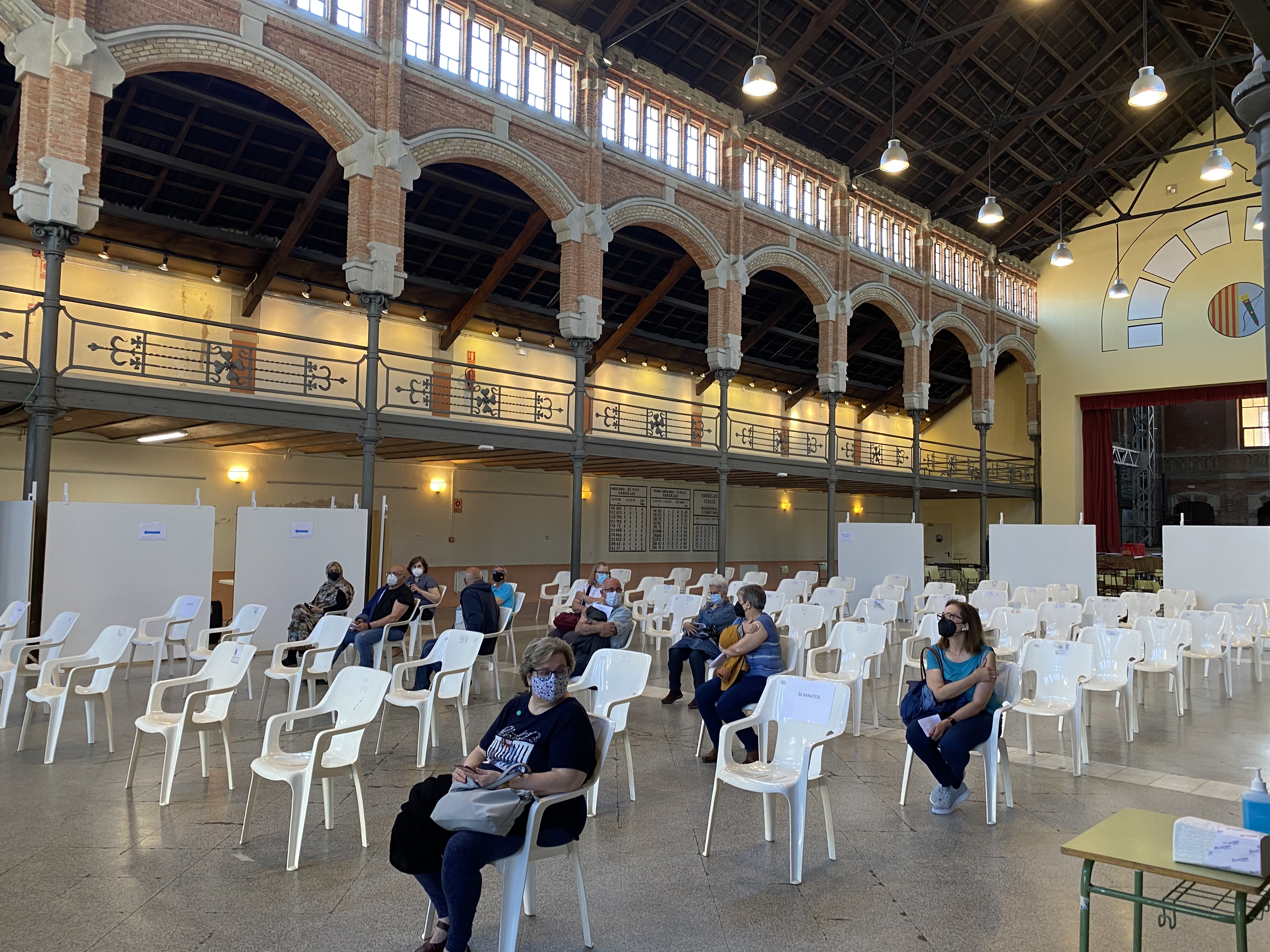 De 1 a 10: así ha crecido la red de puntos de vacunación en la Ribera