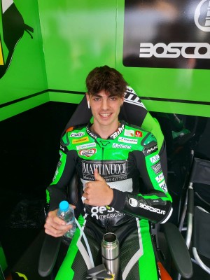 Fermín Aldeguer debutará en el Mundial de Moto2 en lugar del lesionado Montella