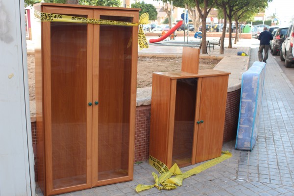 Borriana alerta del aumento de abandono de enseres voluminosos en lo que va de año