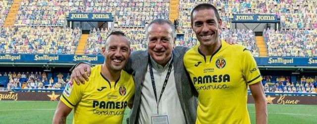 Cazorla se suma a Bruno en la expedición a la final de Gdansk
