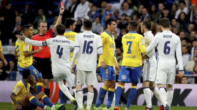 LaLiga, décima competición europea con más tarjetas rojas
