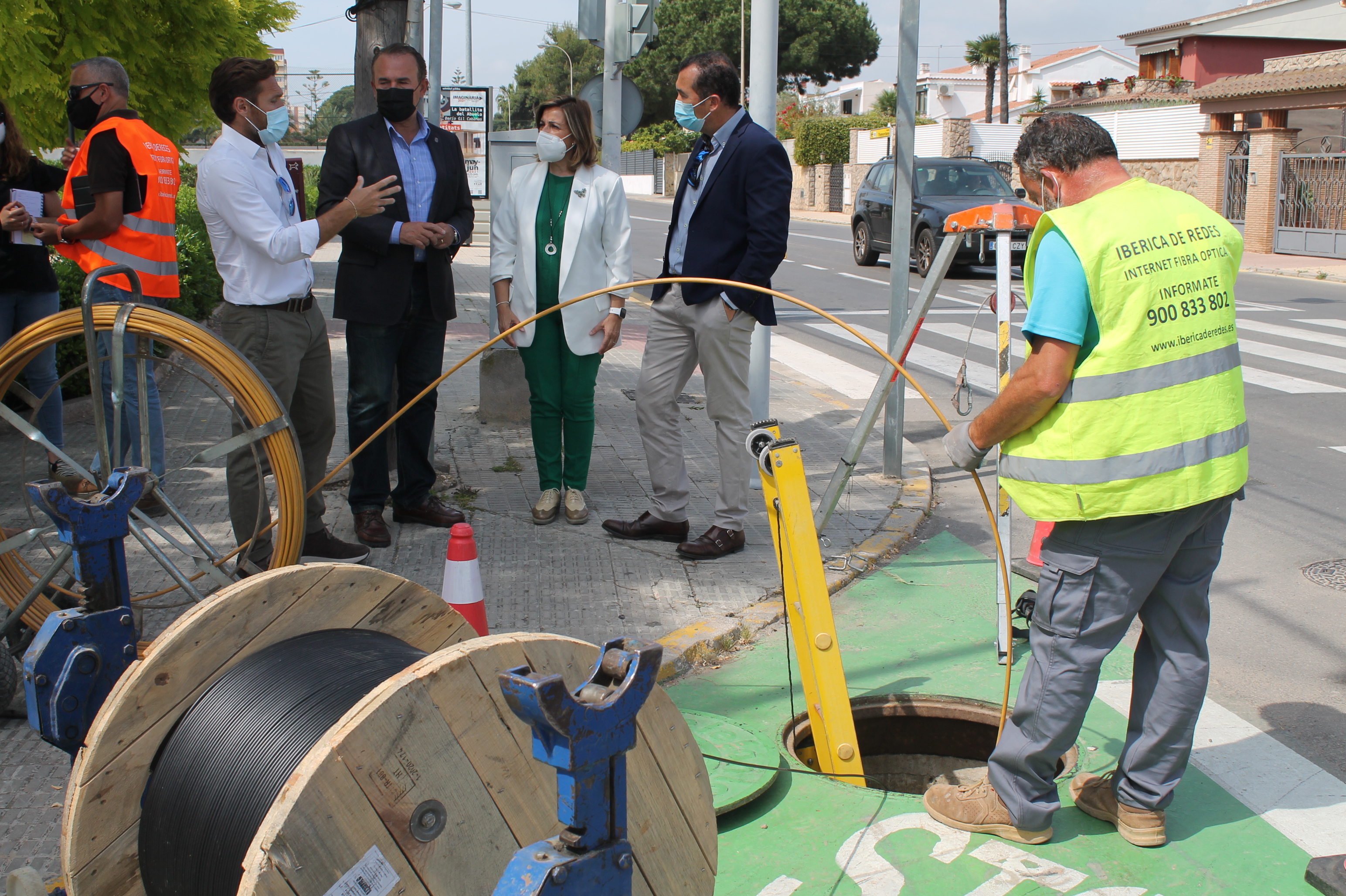 Benicàssim inicia el despliegue de la fibra óptica para dar cobertura a 2.000 viviendas