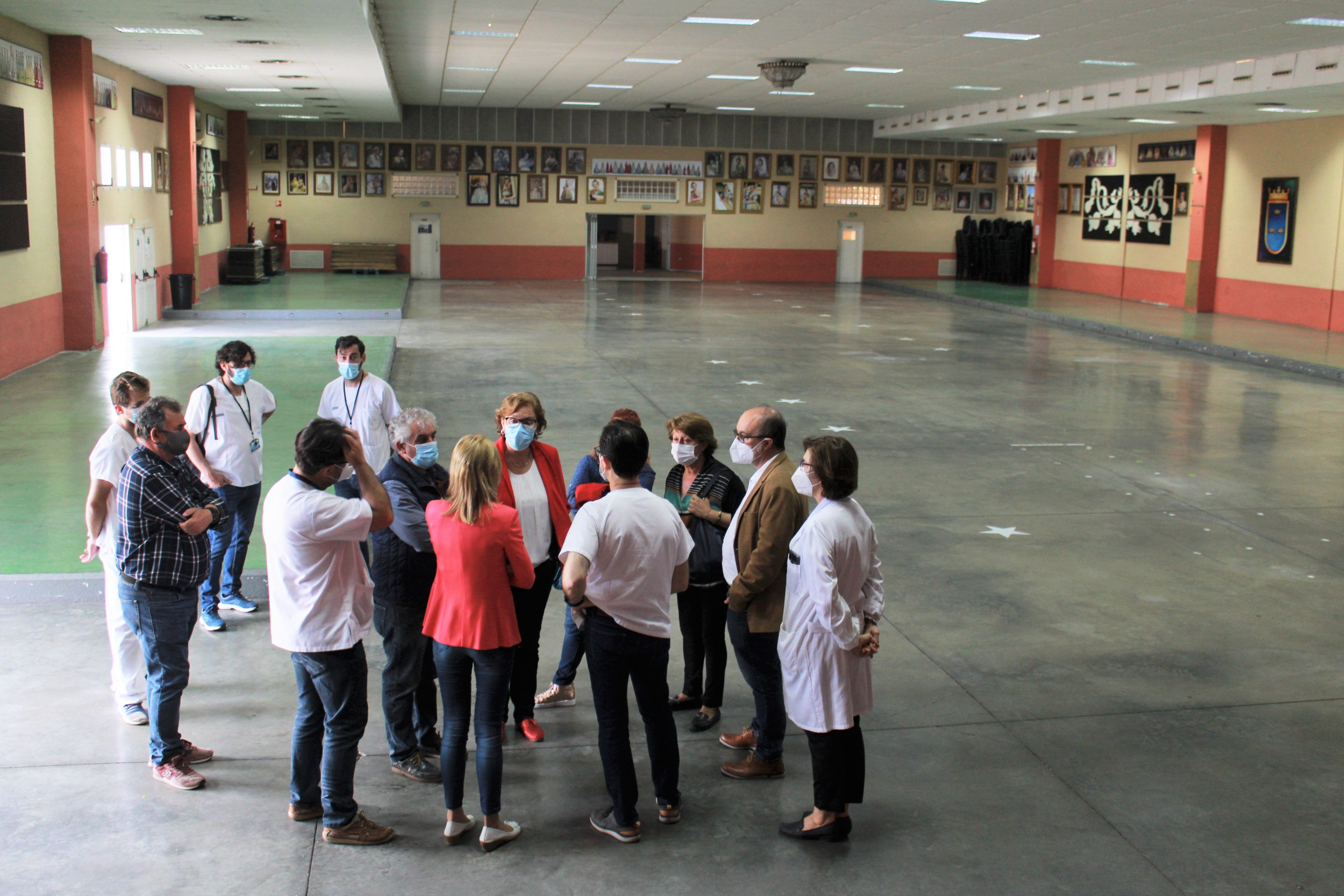 Burriana comienza la vacunación masiva contra la covid-19 este lunes en el pabellón de la Bosca