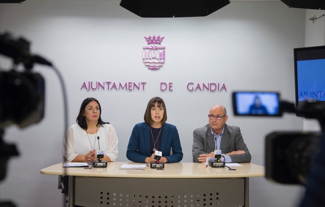 Gandia rebajará los impuestos en 2018 
