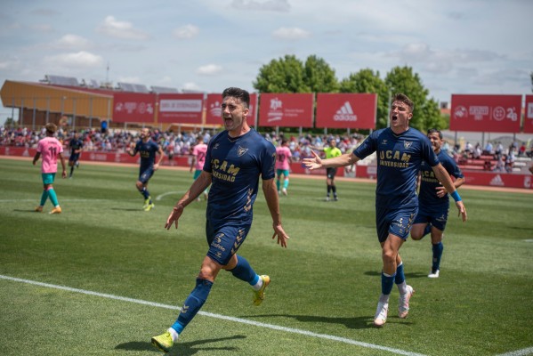 El UCAM CF necesita ganar al Ibiza este domingo para subir a LaLiga SmartBank