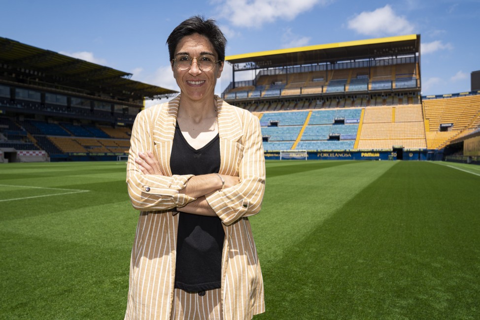 Sara Monforte, en su etapa en el Villarreal - 