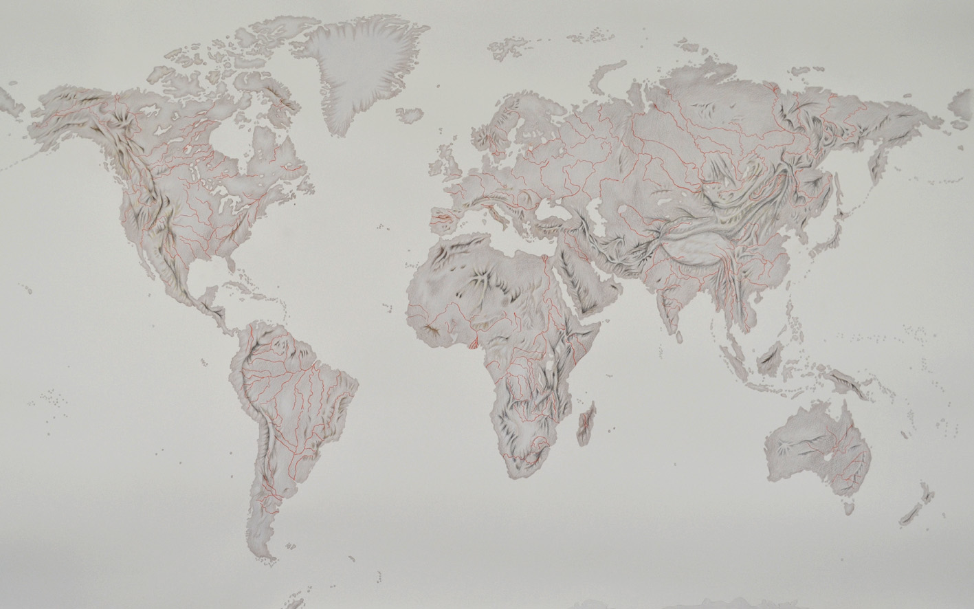 'Mapamundi desollado' - 