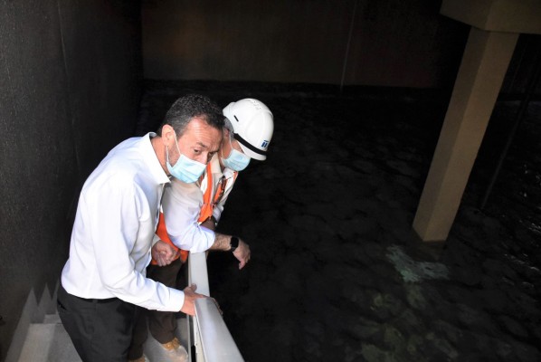Elche finaliza las obras del nuevo depósito de Arenales del Sol y de El Altet 