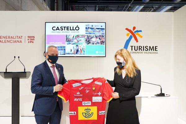Castelló se posiciona en Fitur como ciudad para el deporte con el Mundial Femenino de Balonmano 