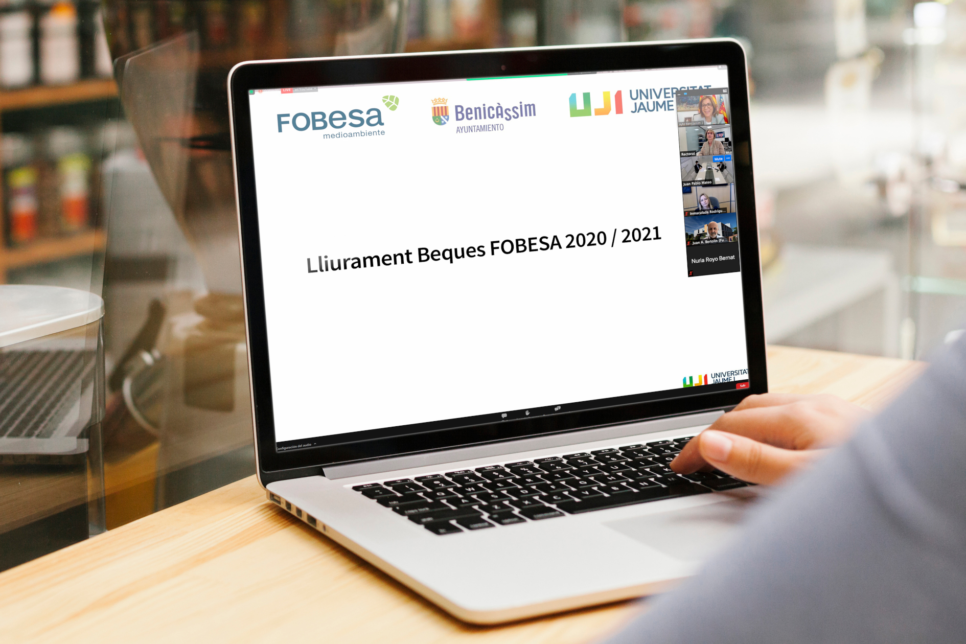 Fobesa y la UJI entregan de forma virtual las 26 becas para el alumnado de Benicàssim
