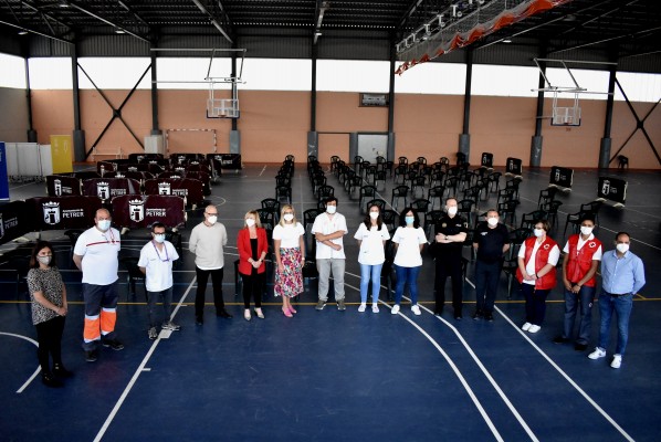 Petrer ultima los preparativos para la vacunación masiva en el pabellón de San Jerónimo 