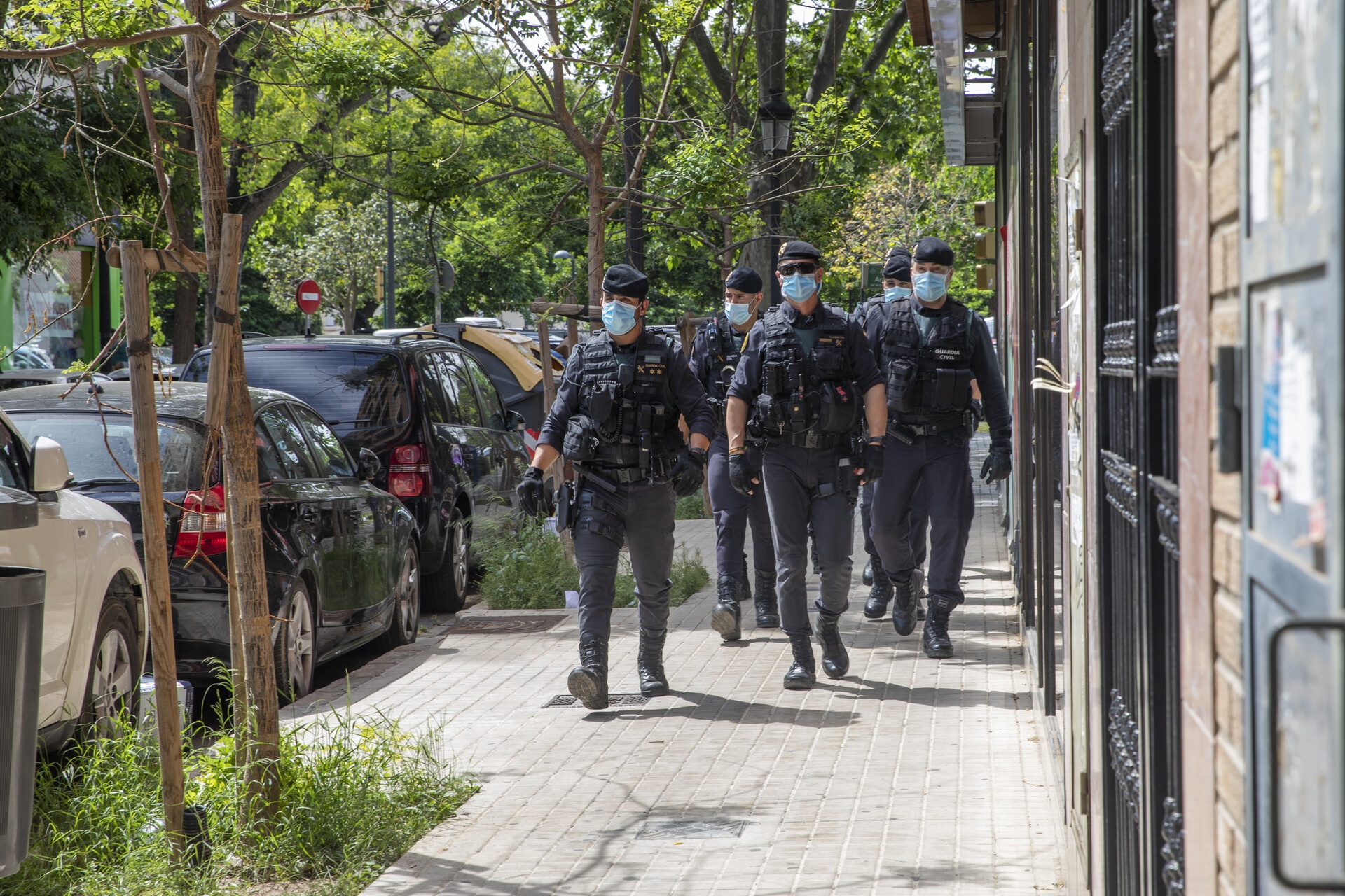 Registro de la UCO en casa de Rafael Rubio dentro del Caso Azud. Foto: EVA MÁÑEZ - 