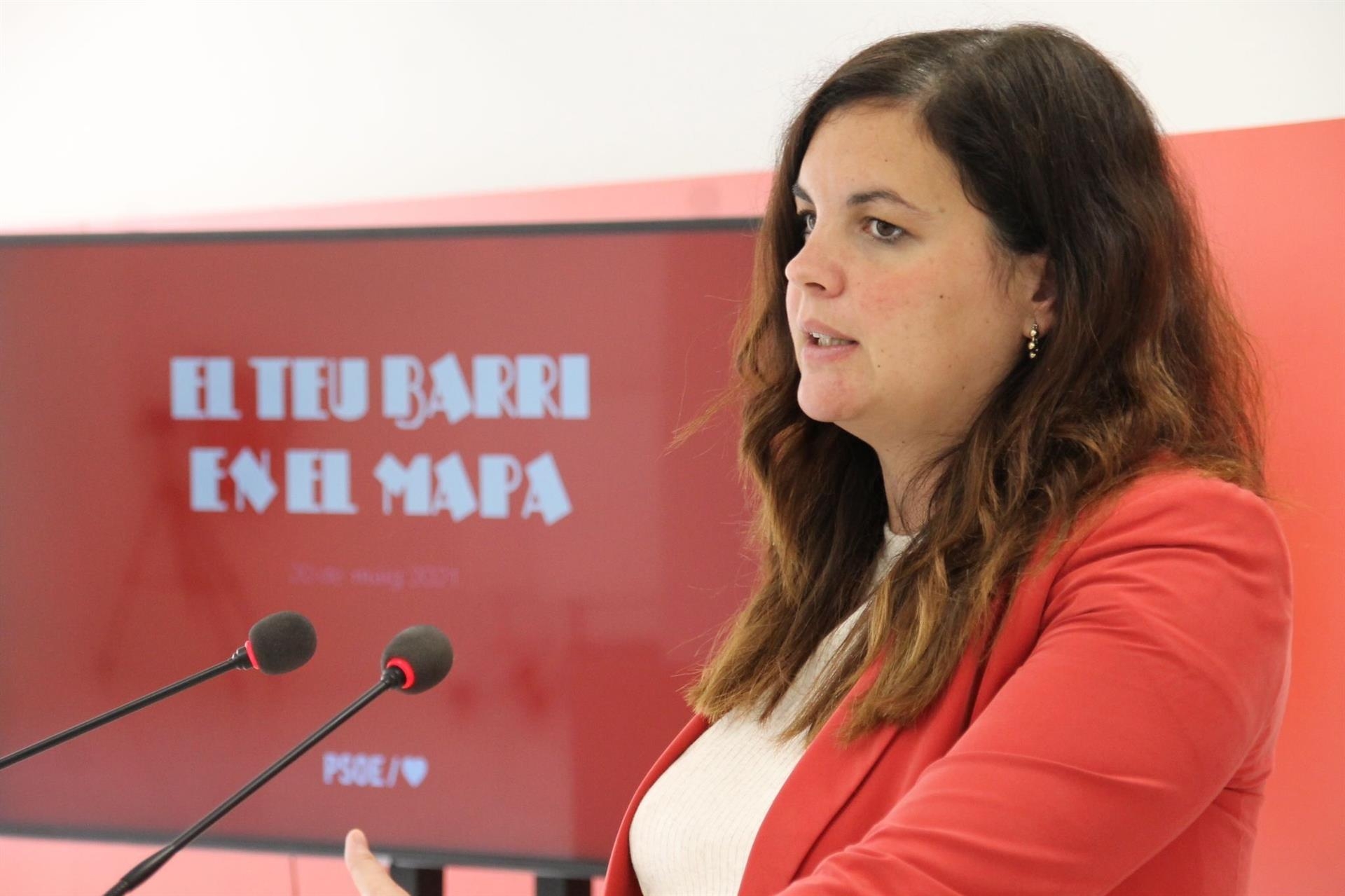 Sandra Gómez. Foto: PSPV - 