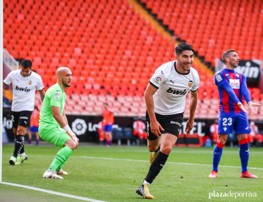 Carlos Soler, en el equipo de la semana por tercera vez esta temporada