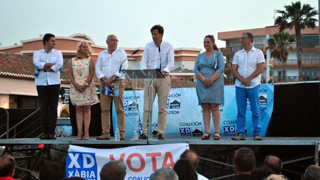 La derecha de Xàbia inicia su unión para derribar el muro de la mayoría absoluta de Chulvi 