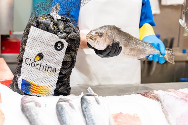 Tiempo de clóchinas en el Mercado Central: 33 puestos reciben el verano con pescados de temporada
