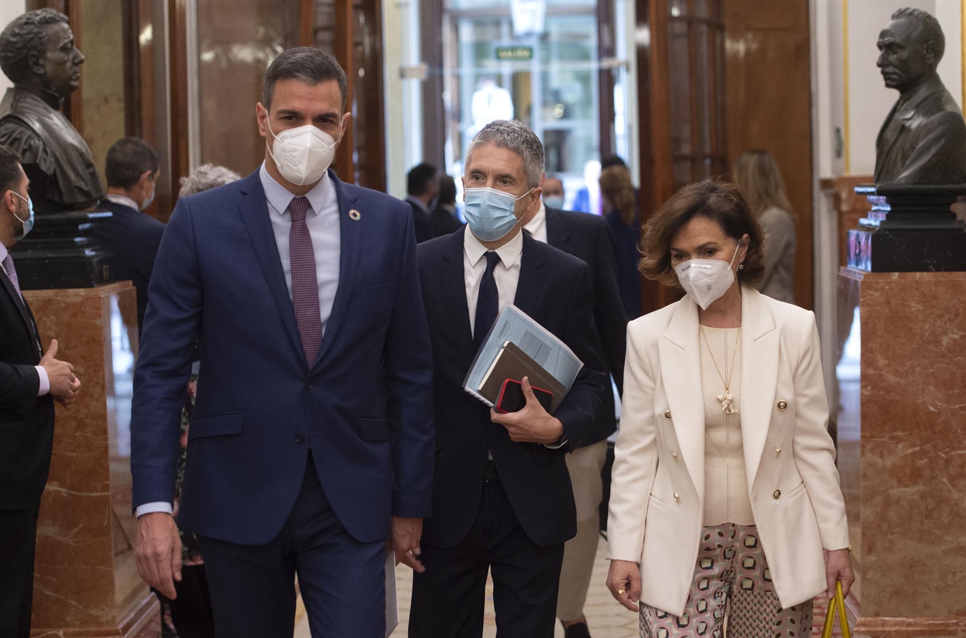 El Gobierno ve que la crisis en Ceuta va remitiendo  y espera ahora recuperar la relación con Marruecos