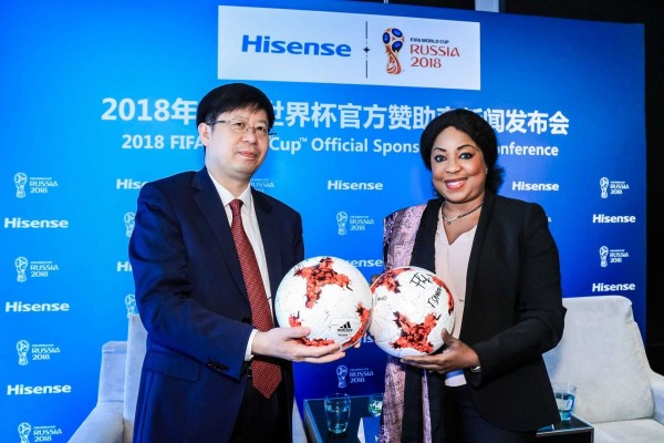 Hisense se convierte en Patrocinador Oficial de la Copa del Mundo de la FIFA Rusia 2018
