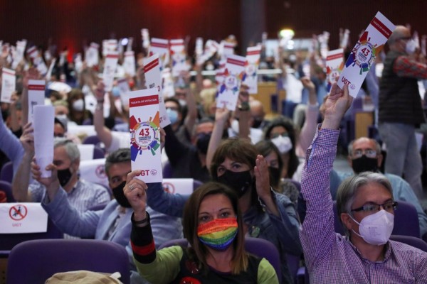 El Congreso Confederal de UGT respalda con el 99,87% de los votos la gestión de la Comisión Ejecutiva
