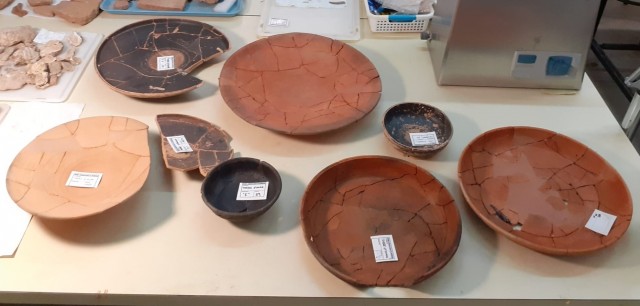 Burriana restaura una vajilla itálica con más de 2.000 años de antigüedad