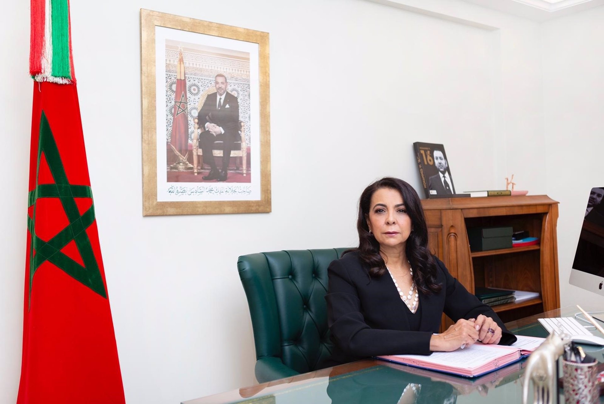  Embajadora de Marruecos: 