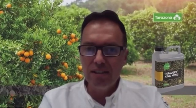 Tarazona participa en el webinar de cítricos de Vida Rural