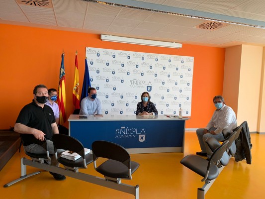 Los alcaldes de Peñíscola y Benicarló se reúnen para planificar la futura rotonda en la N340
