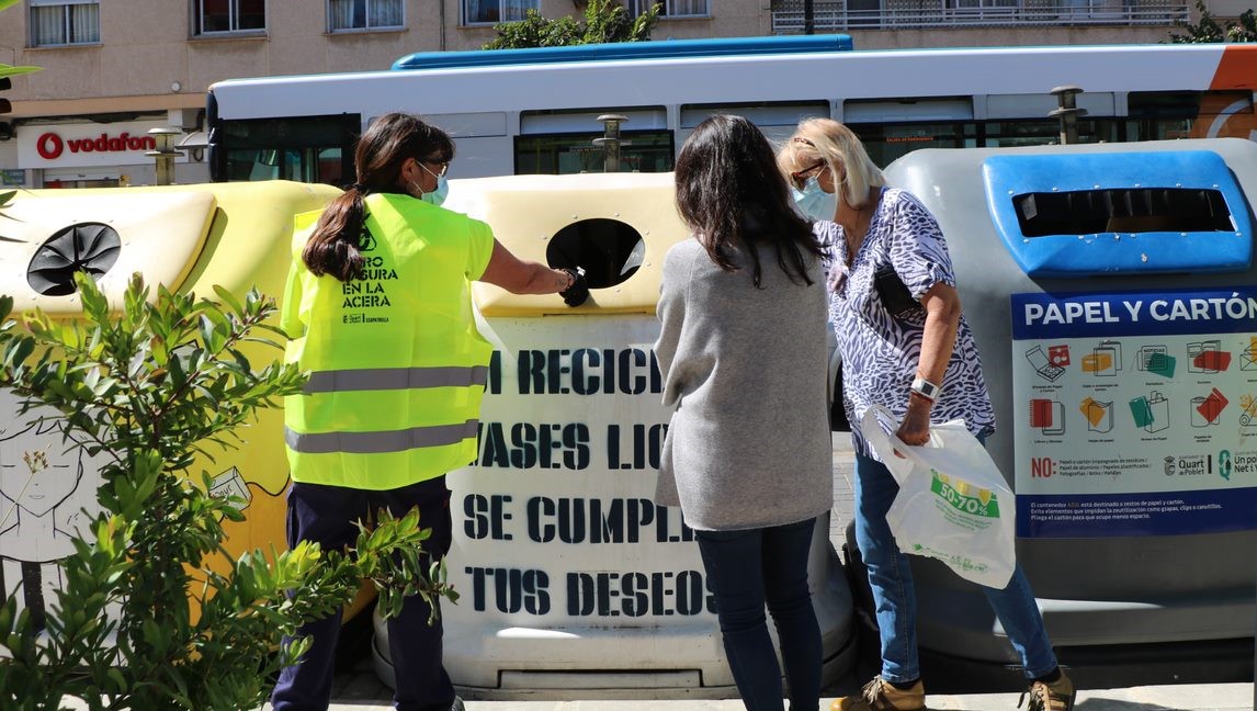 La apuesta de Quart de Poblet por la gestión de residuos: ecopatrullas y recogida puerta a puerta