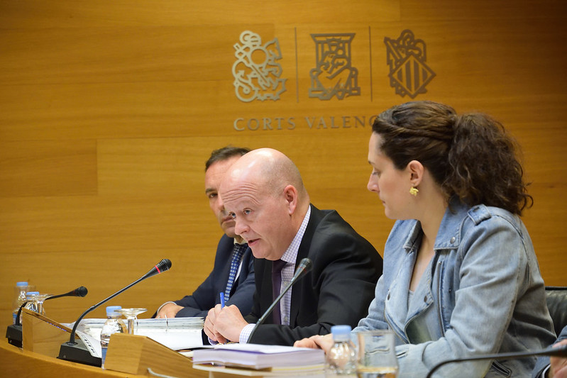 José Villar, en una comparecencia en Les Corts en mayo de 2018. Foto: INMA CABALLER/Corts - 