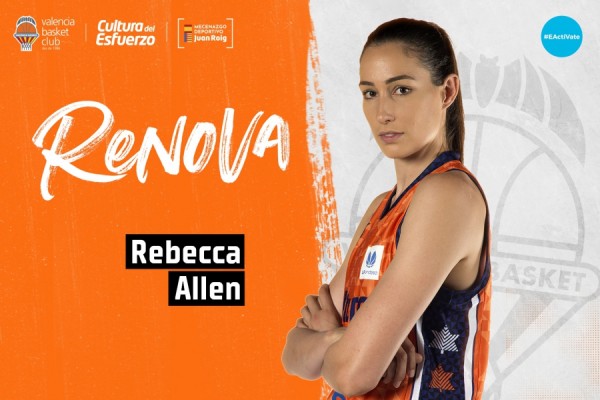 Bec Allen renueva con Valencia Basket
