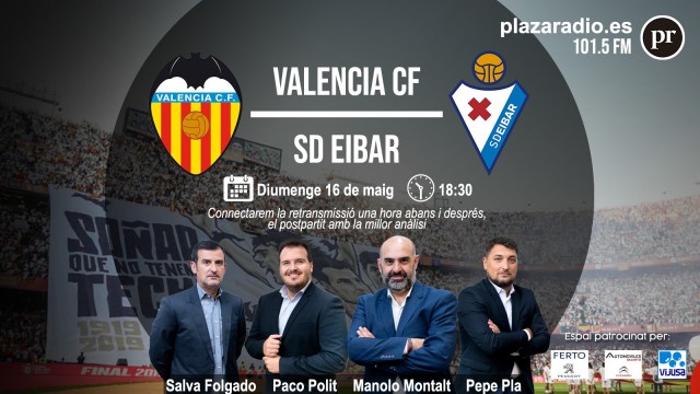 Sigue en directo el Valencia CF - SD Eibar