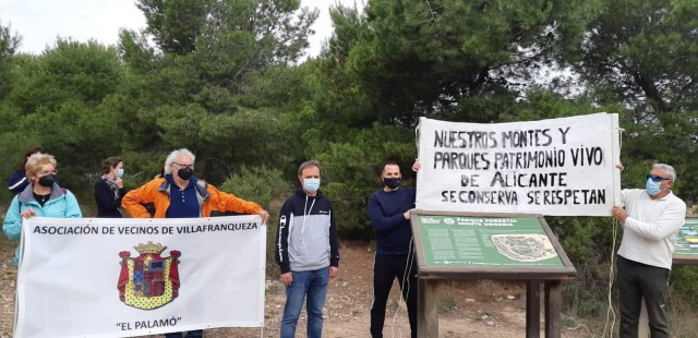 Compromís insta a generar un anillo verde que conecte los parajes naturales de Alicante