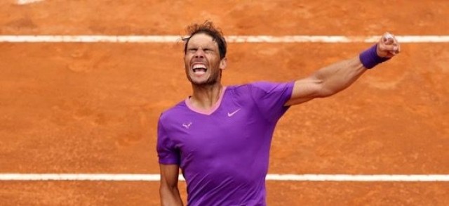 Nadal, a un paso de la décima corona en Roma