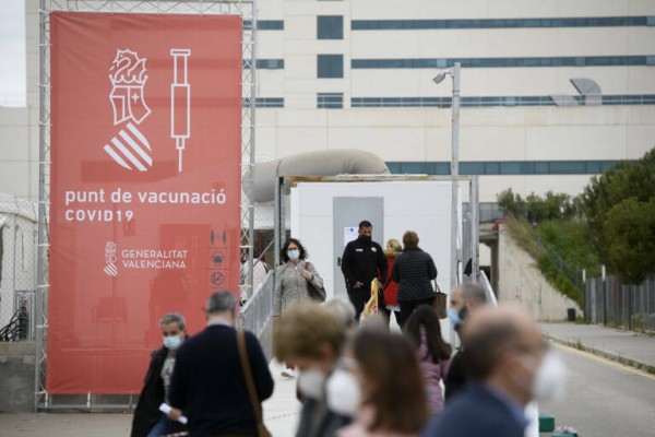 La Comunitat Valenciana contará con 133 puntos de vacunación a partir del próximo 24 de mayo