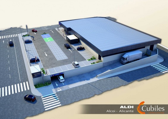Aldi invertirá 4 millones de euros para abrir en Alcoy su tienda más grande de la provincia