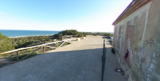 La Conselleria de Obras Públicas quiere construir un nuevo mirador en la playa del Moncayo de Guardamar