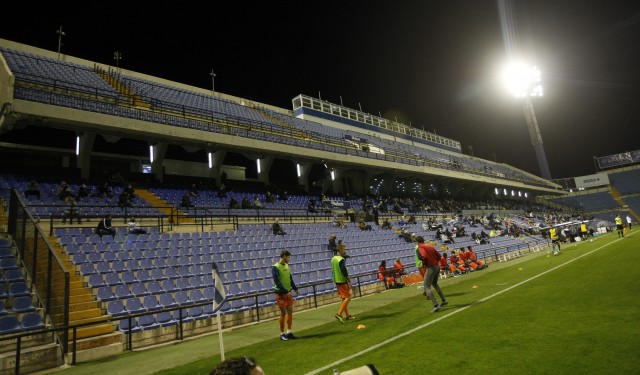 Tímida respuesta de la afición del Hércules