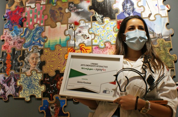 La cartagenera Amina Kouissar gana el premio de arte emergente interactivo 'Infinity Art'