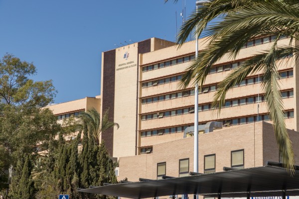 El Hospital Vinalopó de Elche, libre de pacientes covid: tan solo queda uno en planta en el General